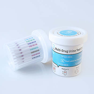 ถ้วยทดสอบ DOA หลายแบบ 10 ใน 1 สำหรับชุดทดสอบคัดกรองยาในปัสสาวะ