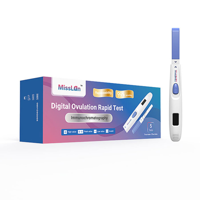 ชุดทดสอบการตกไข่และการตั้งครรภ์ Digital LH ชุดทดสอบการเจริญพันธุ์ของ HCG 5 นาที