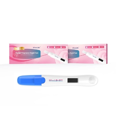 ชุดทดสอบ HCG แบบดิจิตอล CE ANVISA 510k สำหรับผลการตั้งครรภ์ที่แม่นยำ