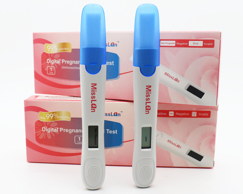 ชุดทดสอบการตั้งครรภ์แบบรวดเร็ว BRC 25 MIU/Ml แบตเตอรี่ในตัว