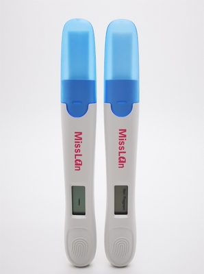 ชุดทดสอบ HCG แบบดิจิตอลตัวอย่างฟรีสำหรับการทดสอบการตั้งครรภ์ก่อนกำหนดของผู้หญิง