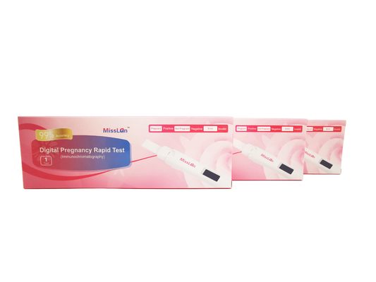 OEM Digital HCG Test Kit การทดสอบการตั้งครรภ์ 510k